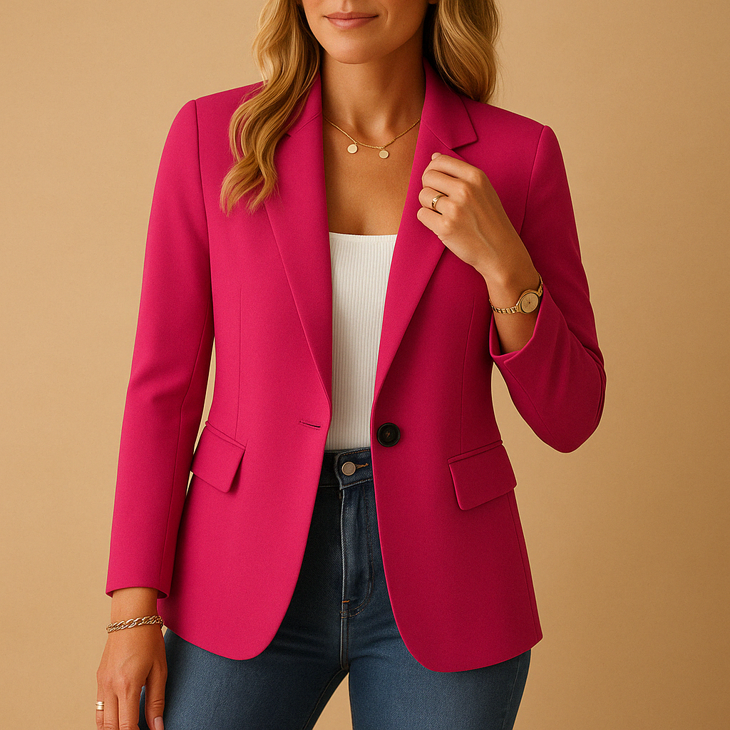 Black Blazer for Women with Tailored Fit | Yara 2