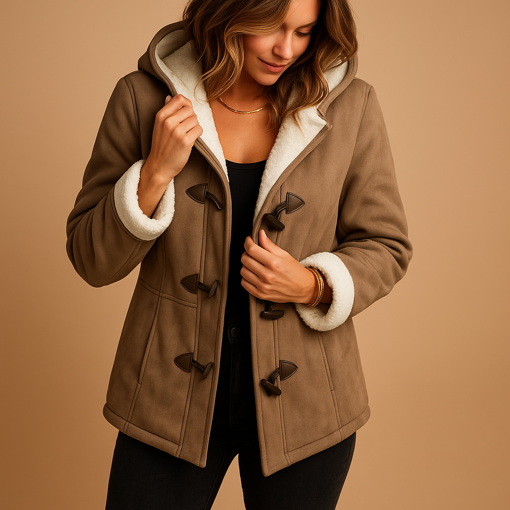 Winter Coats for Women with Adjustable Hood and Insulation | Veerle 2